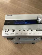 ONKYO　オンキョー 5.1ch対応 AVセンター サラウンドシステム AVセンター SA-205HD （通電のみ確認済み）_画像6