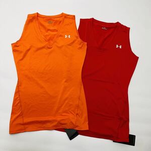  Under Armor UA TS Team UA HG Vneck SL WCM9244 спорт одежда женский нагрев механизм компрессионный 2 шт. комплект XL