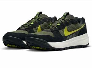 ナイキ ACG ローケート NIKE ACG LOWCATE カーゴカーキ/ブラック/ブライトカクタス/モス DM8019-300サイズ27.5cm