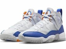 Nike DO1925-148 Jumpman Two Tray, White, Safety Orange, White, Hyper Royalサイズ28㎝_画像1