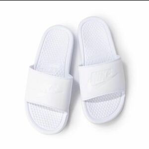 ナイキ NIKE ベナッシ JDI BENASSI JDI サンダル シューズ 343881-115 （ホワイト/ホワイト） 24㎝