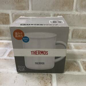 ☆【マグカップ】THERMOS サーモス 真空断熱マグカップ 0.35L ホワイト JDG-350C WH☆T12-041S