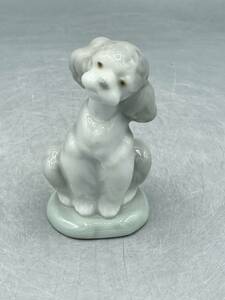 ＃ リヤドロ 陶器人形 生涯の友達 2000 ミレニアム 記念品 犬 プードル フィギュリン スペイン製 陶器 置物 リアドロ オブジェ