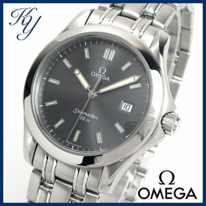 1円～ 価格高騰 3ヶ月保証付き 磨き済み 美品 本物 定番 人気 OMEGA オメガ シーマスター 120M メンズ 時計