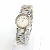 1円～ 3ヶ月保証付き 磨き済み 美品 本物 SEIKO CREDOR セイコー クレドール 5A70-0210 K18 ダイヤ レディース 時計_画像2