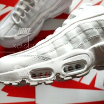 新品 正規品 NIKE ナイキ AIR MAX 95 ESSENTIAL エアマックス 95 エッセンシャル 白 ホワイト トリプルホワイト 28cm US10 箱付き_画像6