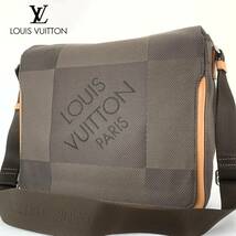 1円【超極美品】Louis Vuitton ダミエジェアン メサジェ ショルダーバッグ 鞄 テール DAMIERGEANT メンズ レディース ジュアン 廃盤品_画像1