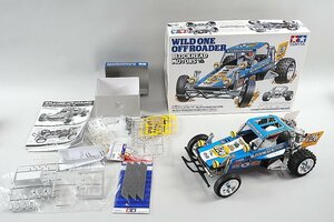 TAMIYA タミヤ 1/10 電動RC ワイルドワンオフローダー BLOCKHEAD MOTORS / TSU-03 サーボ / RS-540SHモーター / 電飾付き メカなし