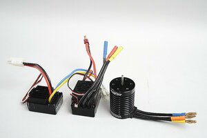 RACER STAR レーサースター F540-3930KV モーター / RCHARLANCE ESC アンプ 2-3S Lipo BEC5.8V/3A など 3点セット ジャンク