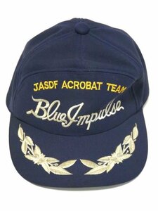 v! JASDF aviation self .. blue Impulse cap hat identification cap military / airsoft navy blue 