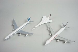 ★ herpa ヘルパ 1/500 A340-300 Air Canada エア・カナダ レジ番号付与なし / Concorde コンコルド BRITISH AIRWAYS など3点セット