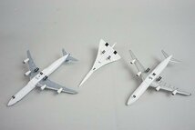 ★ herpa ヘルパ 1/500 A340-300 Air Canada エア・カナダ レジ番号付与なし / Concorde コンコルド BRITISH AIRWAYS など3点セット_画像3