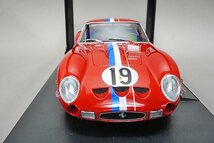 KK scale / KKスケール 1/18 Ferrari フェラーリ 250 GTO ルマン LM 1962 #19 レッド/ブルー/ホワイト KKDC180735_画像2