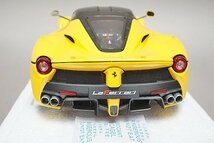 BBR 1/18 Ferrari フェラーリ La Ferrari ラ・フェラーリ モデナイエロー/グロスブラックルーフ BBR182220_画像4