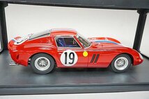 KK scale / KKスケール 1/18 Ferrari フェラーリ 250 GTO ルマン LM 1962 #19 レッド/ブルー/ホワイト KKDC180735_画像3