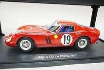 KK scale / KKスケール 1/18 Ferrari フェラーリ 250 GTO ルマン LM 1962 #19 レッド/ブルー/ホワイト KKDC180735_画像1