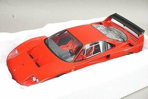 GT SPIRIT / GTスピリット 1/18 Ferrari フェラーリ F40 LM 1989 ロッソコルサ レッド ※パーツ破損有り GT388