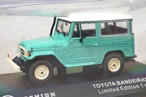 TRIPLE9 トリプル9 1/43 TOYOTA トヨタ BANDEIRANTE バンデランテ ランドクルーザー 1967 ライトグリーン / ホワイトルーフ T9P10011