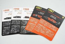 京商 1/64 歴代の日本GP優勝マシンコレクション Vol.3 全5種類 組立済 5台コンプリート サークルKサンクス限定 ※外箱等欠品_画像7