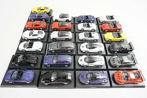 京商 1/64 第64弾 フェラーリ ミニカーコレクション9 NEO 全24種類 + シークレット 組立済 25台コンプリート サークルKサンクス限定