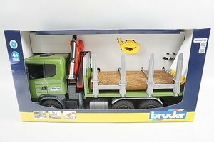 BRUDER ブルーダー 1/16 SCANIA スカニア ティンバートラック 03524