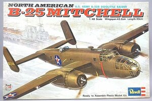 ★ Revell レベル 1/48 ノースアメリカン B-25 ミッチェル 爆撃機 プラモデル H-285