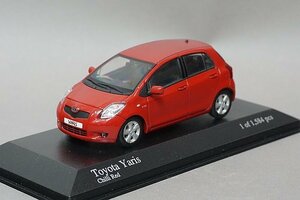 PMA ミニチャンプス 1/43 TOYOTA トヨタ Yaris ヤリス 2005 Chilli Red ※アンテナ破損 400166500