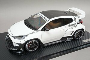 ignition model イグニッションモデル 1/18 PANDEM GR YARIS パンデム GR ヤリス (4BA) ホワイト クリアケース付き IG2900