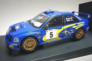 AUTOart オートアート 1/18 SUBARU スバル インプレッサ WRC ポルトガルラリー 2001 #5 80191