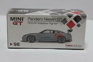 ▽ TSM トゥルースケール / MINI GT 1/64 Nissan 日産 Pandemパンデム GT-R (R35)GT Wing ROCAF Malataw Fighter LHD MGT00098