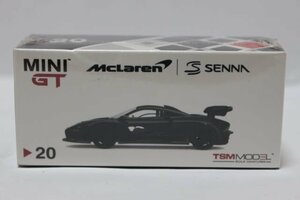 ▽ TSM トゥルースケール / MINI GT 1/64 Mclaren マクラーレン SENNA セナ Onyx Black LHD MGT00020-L