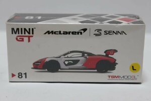 ▽ TSM トゥルースケール / MINI GT 1/64 Mclaren マクラーレン SENNA セナ Orange/White LHD MGT0081-L