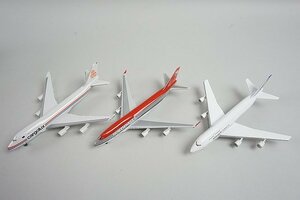 ★ herpa ヘルパ 1/500 B747-400 NORTHWEST ノースウエスト N672US / B747-400F cargolux カーゴルックス LX-FCV など3点セット