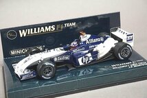 ミニチャンプス PMA 1/43 WILLIAMS ウィリアムズ 1 BMW FW26 J.P.モントーヤ 2004 #3 400040003_画像1