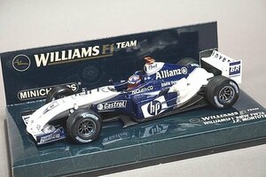 ミニチャンプス PMA 1/43 WILLIAMS ウィリアムズ 1 BMW FW26 J.P.モントーヤ 2004 #3 400040003