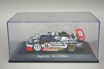 EBBRO エブロ 1/43 HONDA ホンダ 無限 NSX with エアスクープ JGTC 2002 #16 43355 ※外箱欠品_画像3