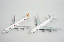 ★ herpa ヘルパ 1/500 B747-400 JAL レジ番号付与なし / B747-300 リゾッチャ JA8186 2点セット_画像1