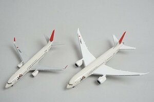 ★ herpa ヘルパ 1/400 B737-800 JAL JA301J / 1/500 B787-8 JAL JA851J 2点セット