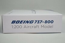 ★ Aircraft Model エアクラフトモデル 1/200 B737-800 FLY GANGWON フライ江原 レジ番号付与なし_画像9