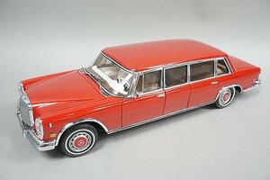 CMC 1/18 Mercedes Benz メルセデスベンツ 600 (W100) プルマン リムジン 1972 Red Baron M-216