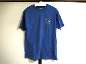 ▽♪ ALSTYLE アルスタイル Hawaiianハワイアン 半袖Tシャツ 紺 M