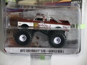 ▽ GREEN LIGHT グリーンライト 1/64 CHEVROLET シボレー KINGS OF CRUNCH 1972 C20 GENTLE BEN Ⅰジェントル ベン 49030-F