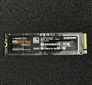 ((使用時間0時・1枚限定)) SAMSUNG 970 EVO Plus V-NAND SSD 500GB MZ-V7S500 M.2 NVMe PCI-e 2280