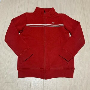 PHENIX Phoenix sweat jacket outer front Zip full Zip reverse side nappy lady's red size M
