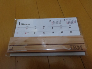 【IBM】卓上カレンダー＊２０２４