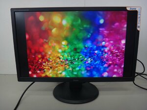 FDK107)iiyama/Pro Lite/E2483HS/PL2483H/24インチ/ワイド液晶ディスプレイ/マーベルブラック/