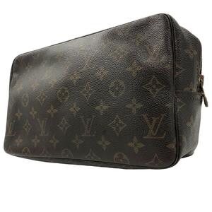 1円 ルイヴィトン LOUIS VUITTON トゥルース トワレット28 モノグラム セカンドバッグ レザー 革 メンズ M47522 ポーチ モノグラム