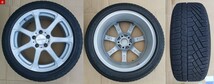 【中古】ホイール付スタッドレスタイヤ 17インチ 5穴 4本セット ベンツBクラス(W246用 17×7.5J+52 5H PCD112)_画像6