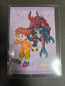 デジモンアドベンチャー ポストカード 泉光子郎&アトラーカブテリモン