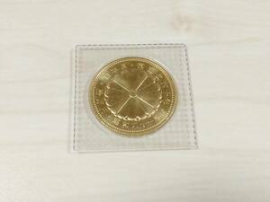 【送料520円～】御在位60年 10万円金貨 昭和61年 拾万円 ブリスターパック 記念硬貨 金20g K24